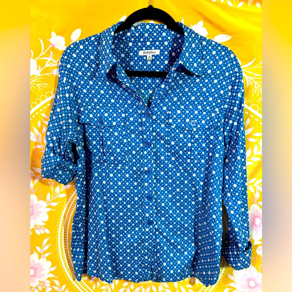 Bellefleur 100% cotton blouse